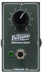 Volume/boost/expression effect pedaal Benson amps Germanium Boost