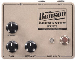 Overdrive/distortion/fuzz effectpedaal Benson amps Germanium Fuzz - Champagne