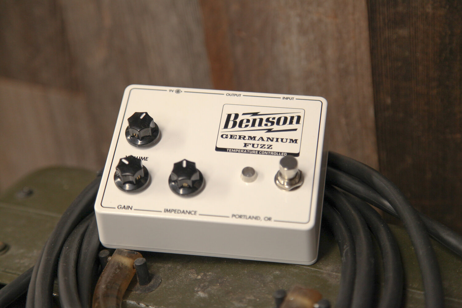 Benson Amps Germanium Fuzz White - Overdrive/Distortion/fuzz effectpedaal - Variation 1