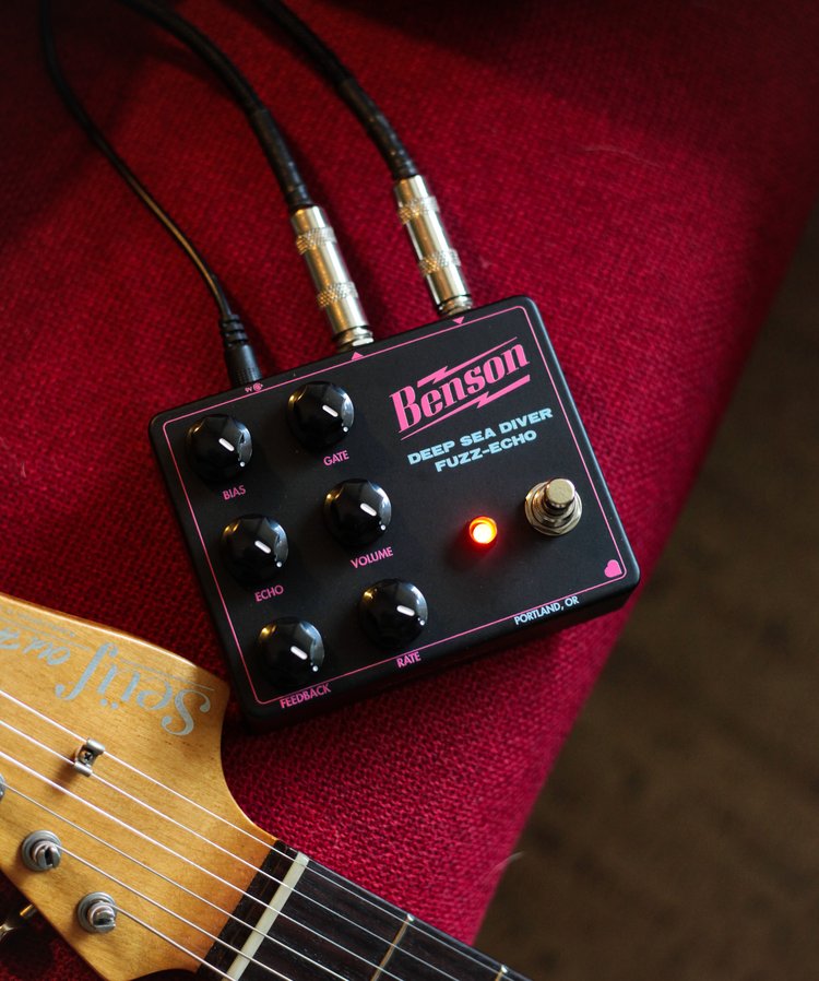Benson Amps Jessica Dobson Deep Sea Diver Fuzz Echo Signature - Overdrive/Distortion/fuzz effectpedaal - Variation 2