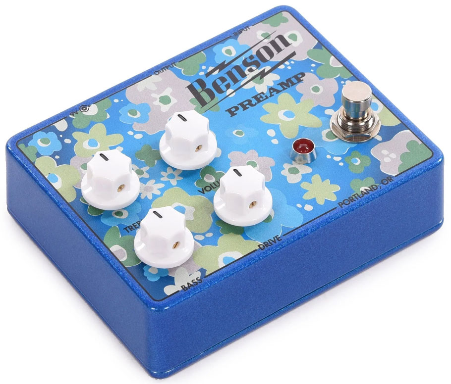 Benson Amps Preamp Boost Overdrive Fuzz Ltd Flower Child - Elektrische voorversterker - Variation 1