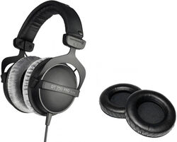 Gesloten studiohoofdtelefoons Beyerdynamic Dt 770 Pro 80 Ohms + Edt 770s