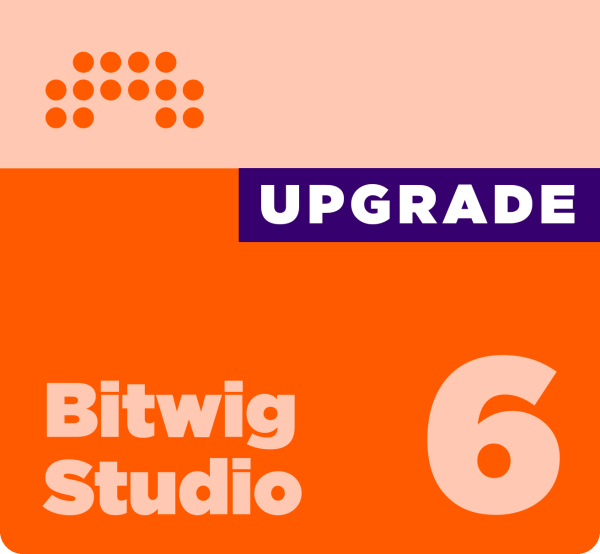 Sequencer software Bitwig Studio (Upgrade from Essentials/16 Track)