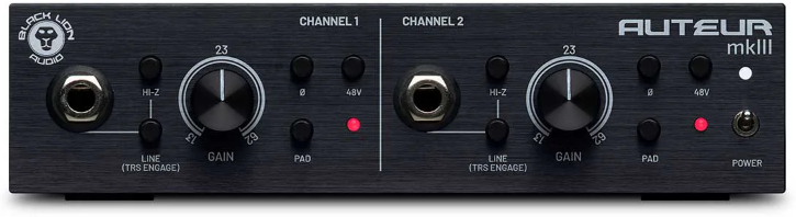Black Lion Audio Auteur Mk3 - Voorversterker - Main picture