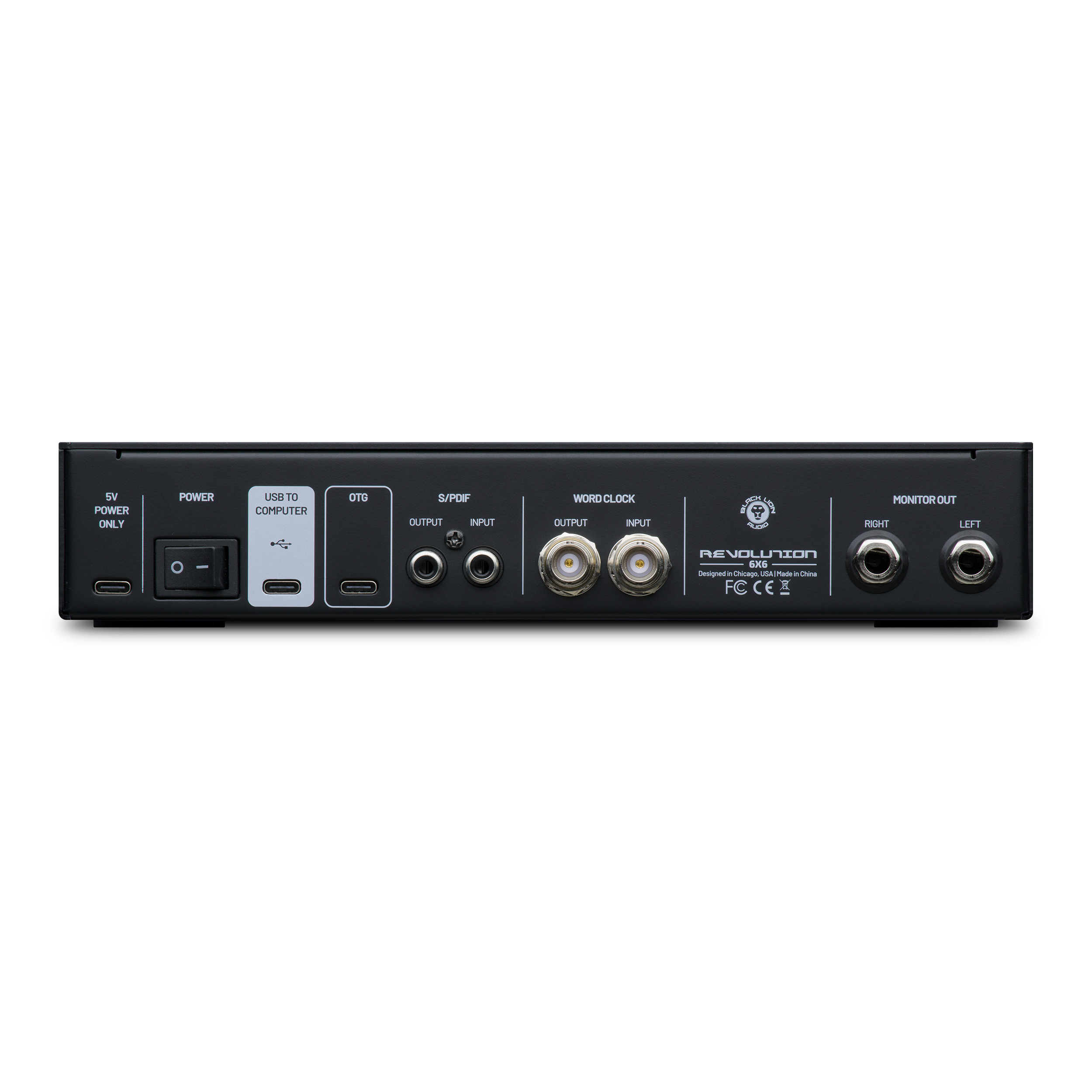 Black Lion Audio Revolution 6x6 - USB audio-interface - Variation 2