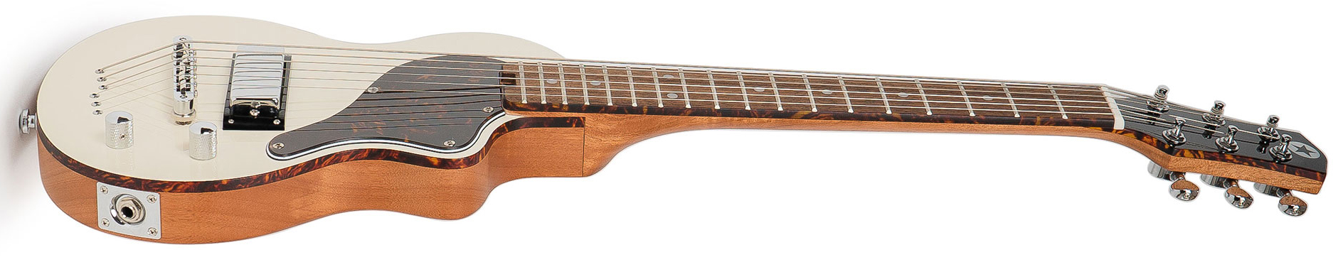 Blackstar Carry-on Travel Guitar +housse - White - Elektrische reisgitaar - Variation 2
