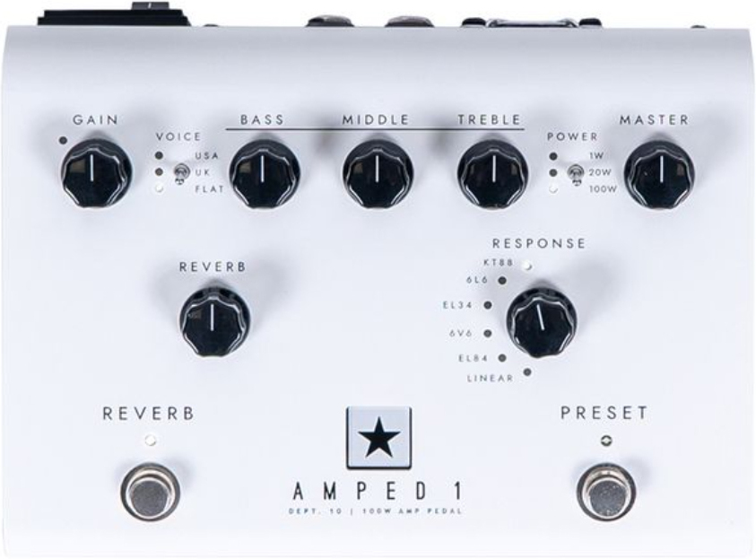 Blackstar Dept. 10 Amped 1 Guitar Amp Pedal 1/20/100w - Vermogensversterker voor elektrische gitaar - Main picture