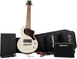 Elektrische gitaar set Blackstar Carry-on Travel Guitar Deluxe Pack - White
