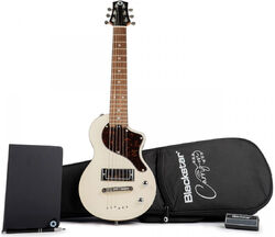 Elektrische gitaar set Blackstar Carry-on Travel Guitar Standard Pack - White