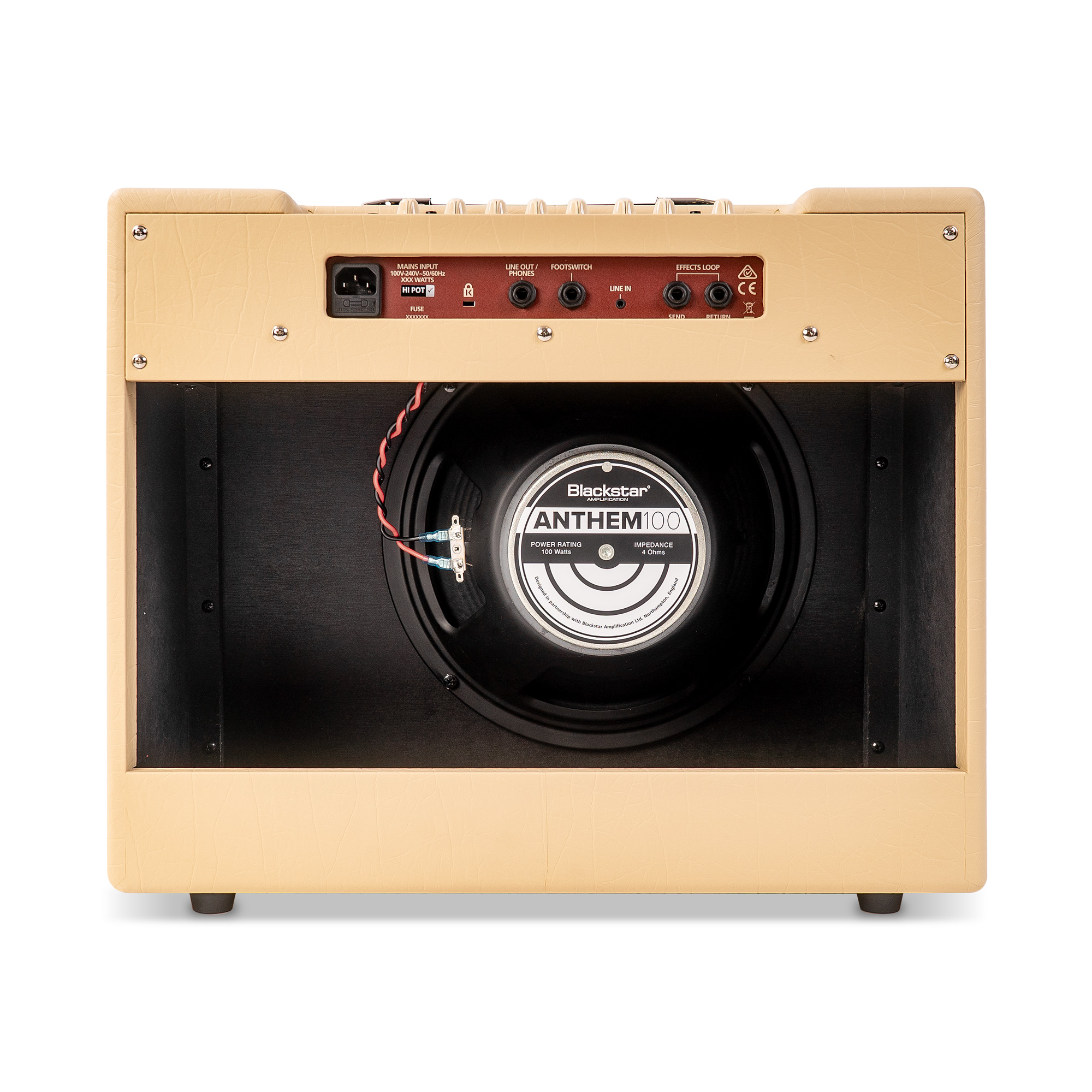 Blackstar Debut 100r Cream 100w 1x12 - Combo voor elektrische gitaar - Variation 1