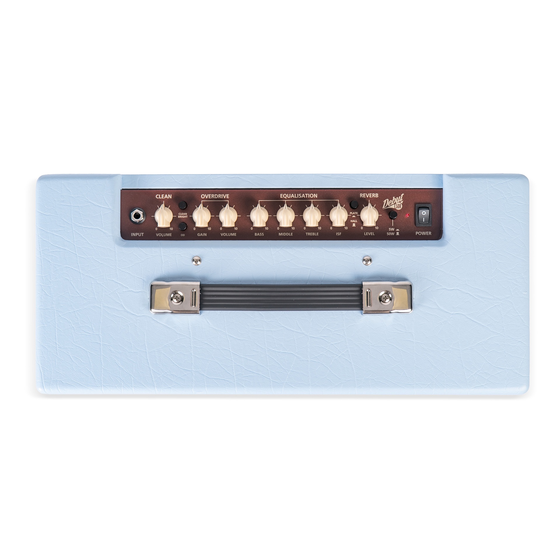 Blackstar Debut 50r Baby Blue Union Flag - Combo voor elektrische gitaar - Variation 2
