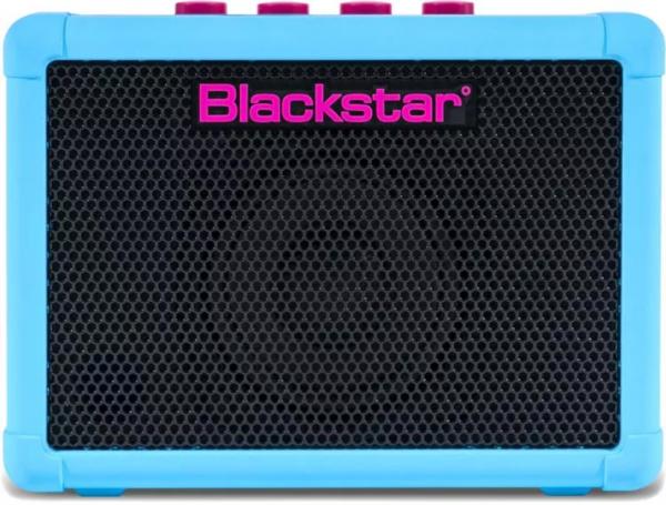 Elektrische gitaar mini versterker Blackstar Fly 3 - Neon Blue