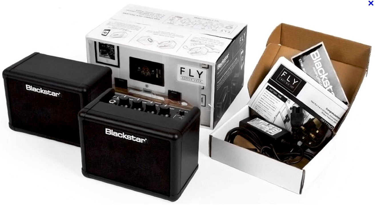 Combo voor elektrische gitaar Blackstar Fly Stereo Pack Mini Guitar Stack