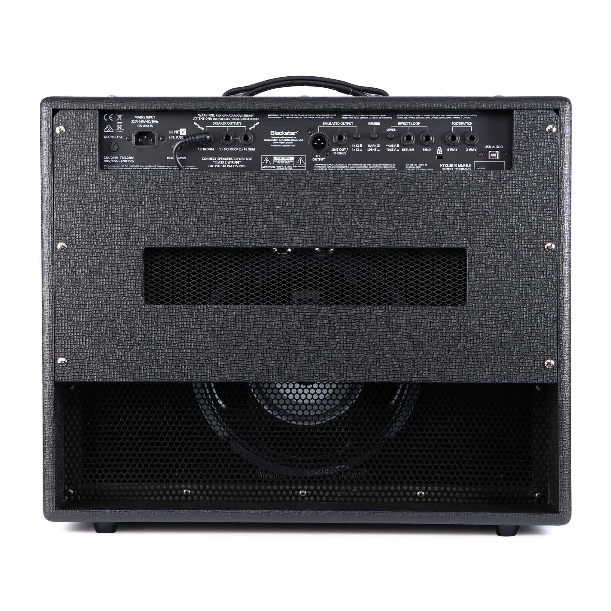 Blackstar Ht Club 40 Mkii 6l6 40w 1x12 Black - Combo voor elektrische gitaar - Variation 2