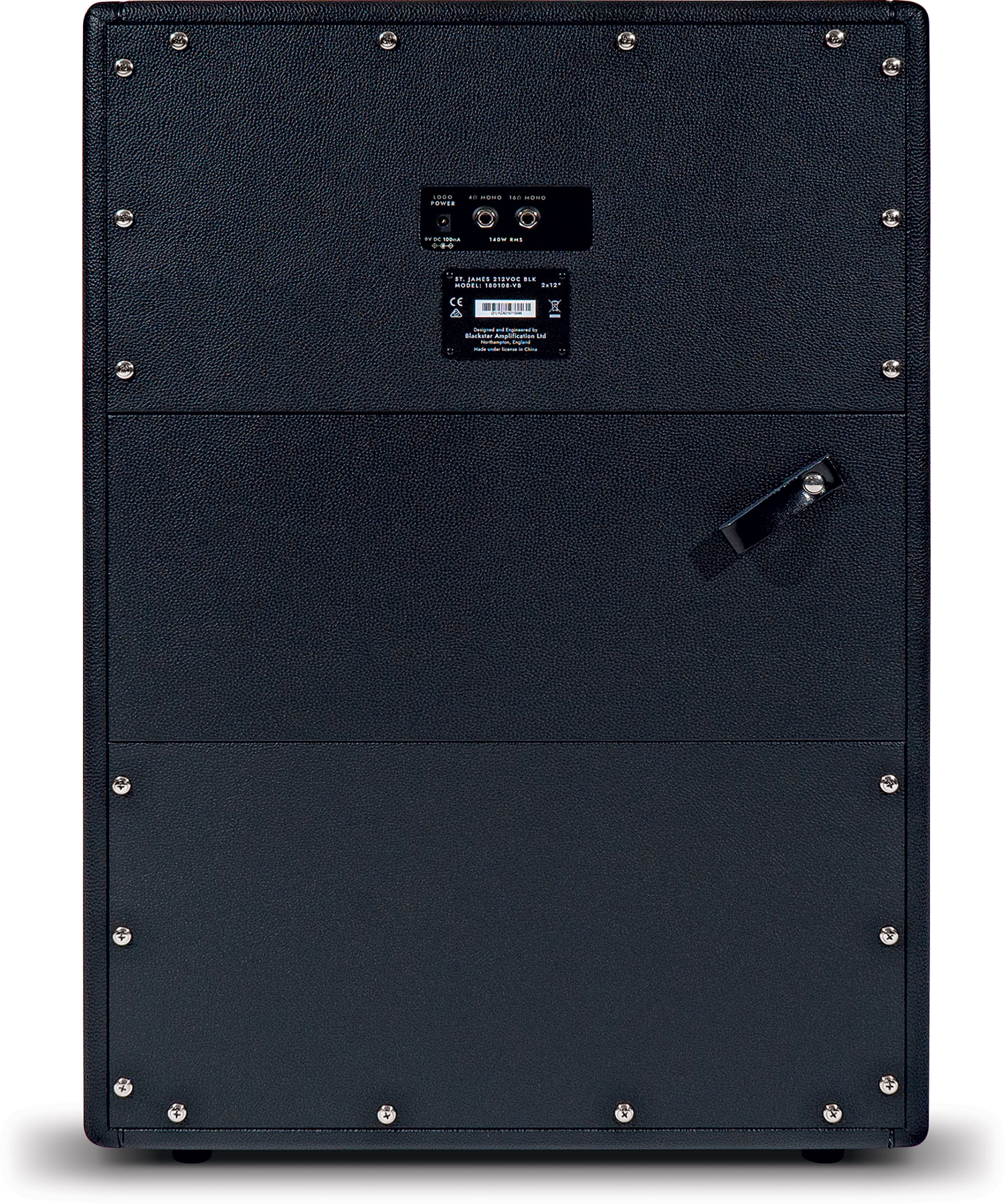 Blackstar St. James 212 Voc 2x12 140w 4/16-ohms Black - Elektrische gitaar speakerkast - Variation 2