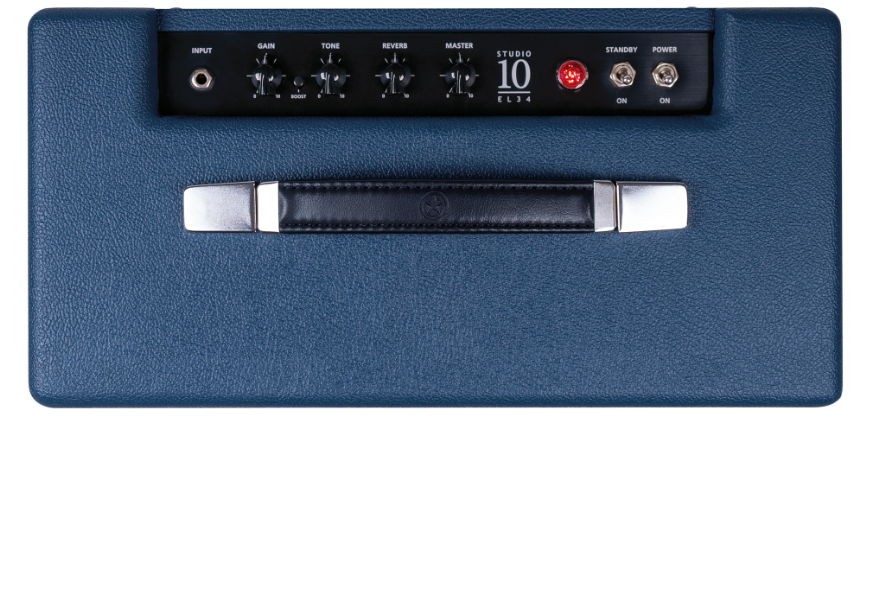 Blackstar Studio 10 El34 Ltd 10w 1x12 Royal Blue - Combo voor elektrische gitaar - Variation 2