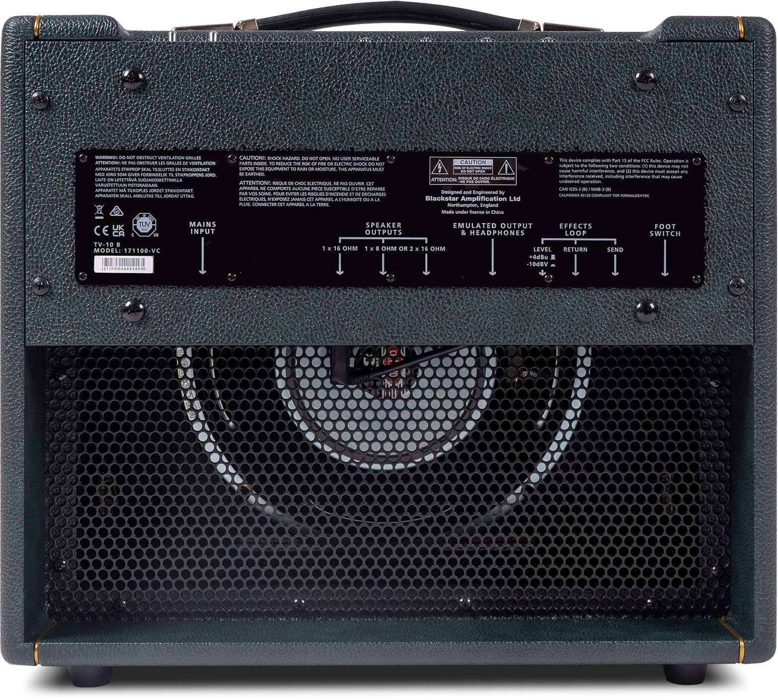 Blackstar Tv10b 1x12 Combo 10w El34 1x12 - Combo voor elektrische gitaar - Variation 1