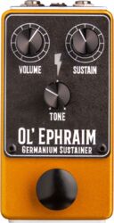 Overdrive/distortion/fuzz effectpedaal Bolt & forge OL'EPHRAIM GERMANIUM SUSTAINER