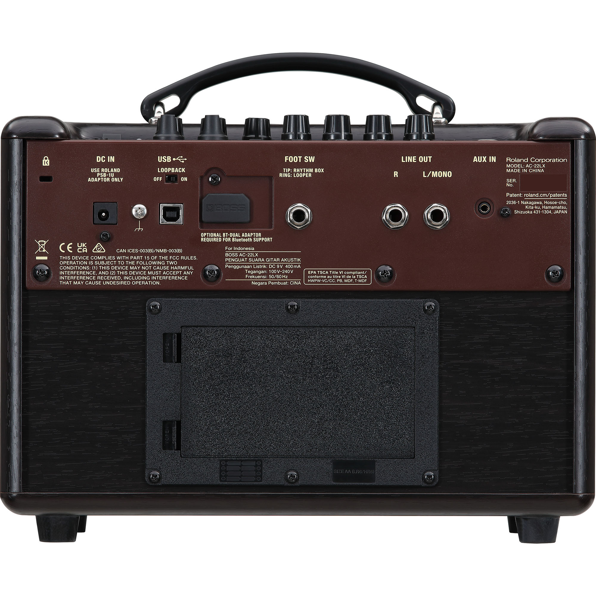 Boss Ac22 Lx Acoustic Combo 10w 1x8 - Combo voor akoestische gitaar - Variation 2