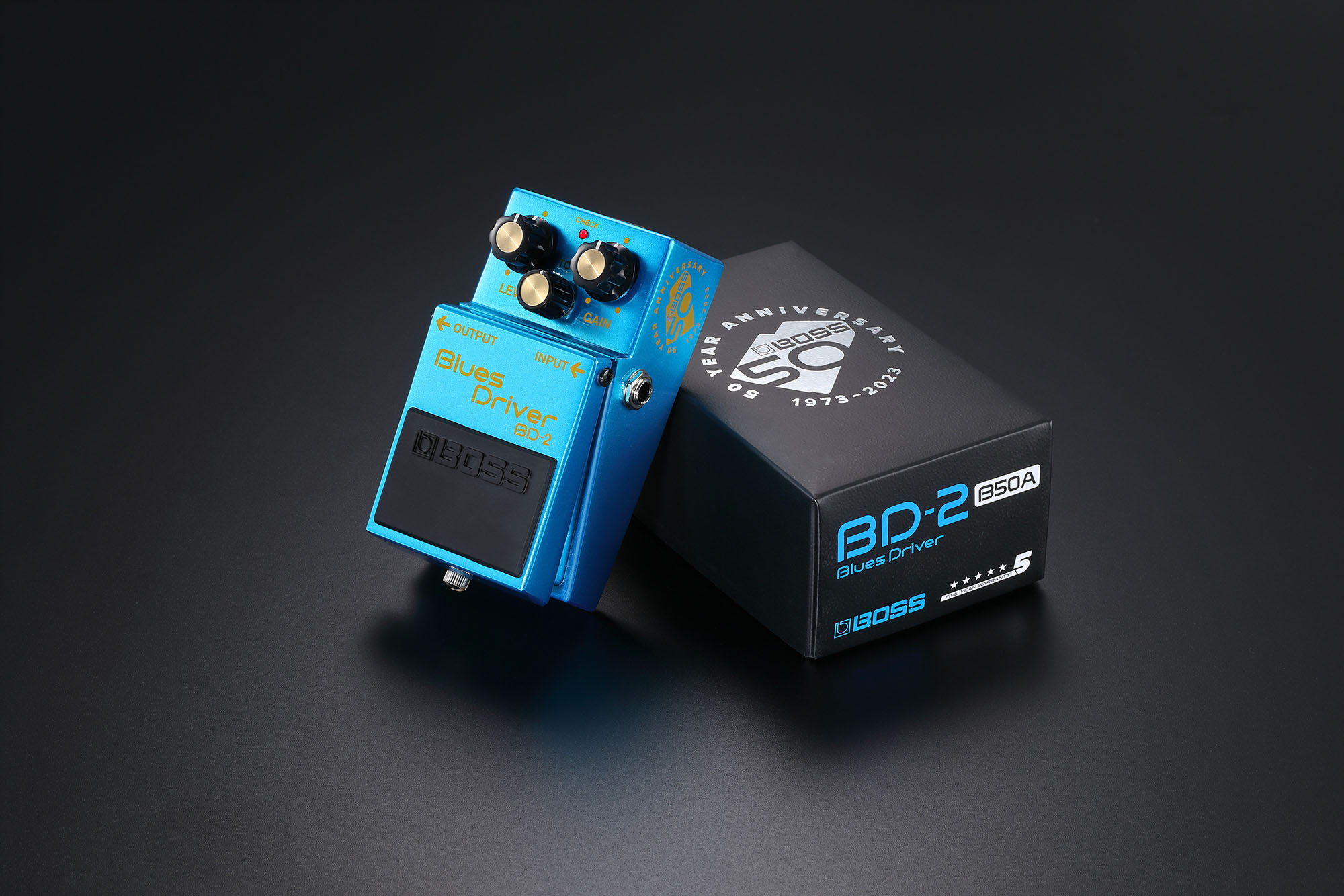 Boss Bd-2-b50a Blues Driver 50th Anniversary - Overdrive/Distortion/fuzz effectpedaal - Variation 4