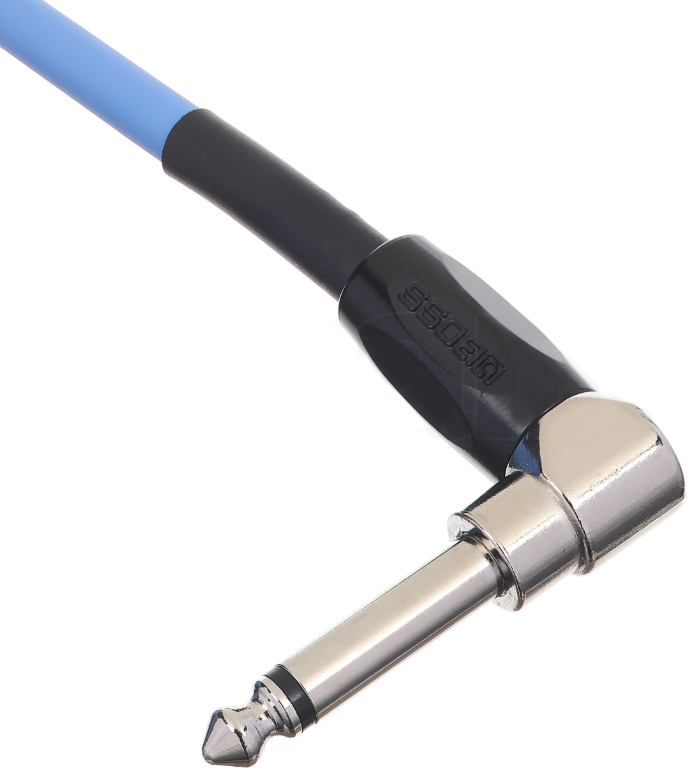 Boss Bic-10a-bu Cable Instrument Coude/droit 10ft Blue - Kabel - Variation 1