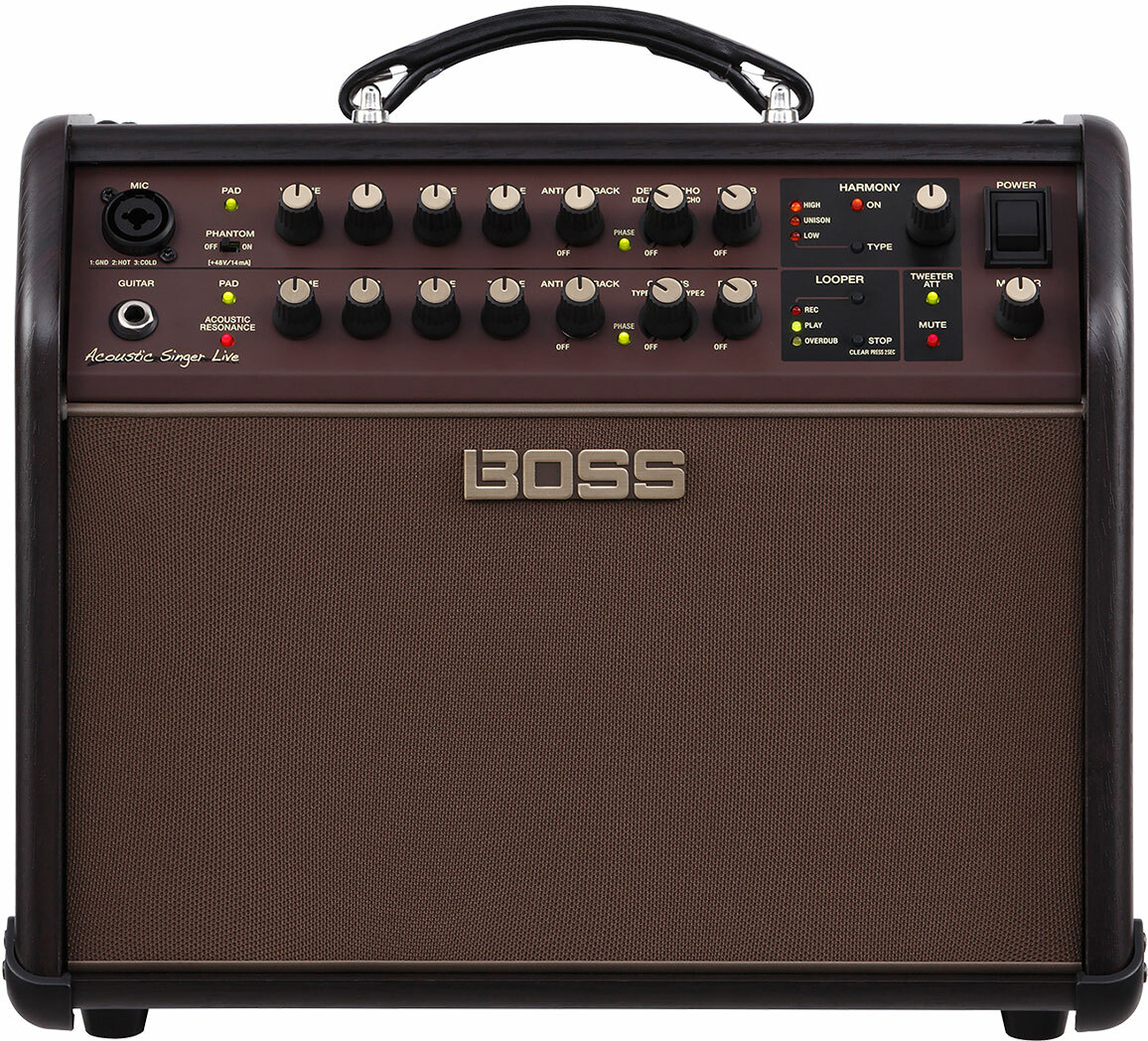 Boss Acoustic Singer Live 60w 1x6.5 - Combo voor akoestische gitaar - Main picture