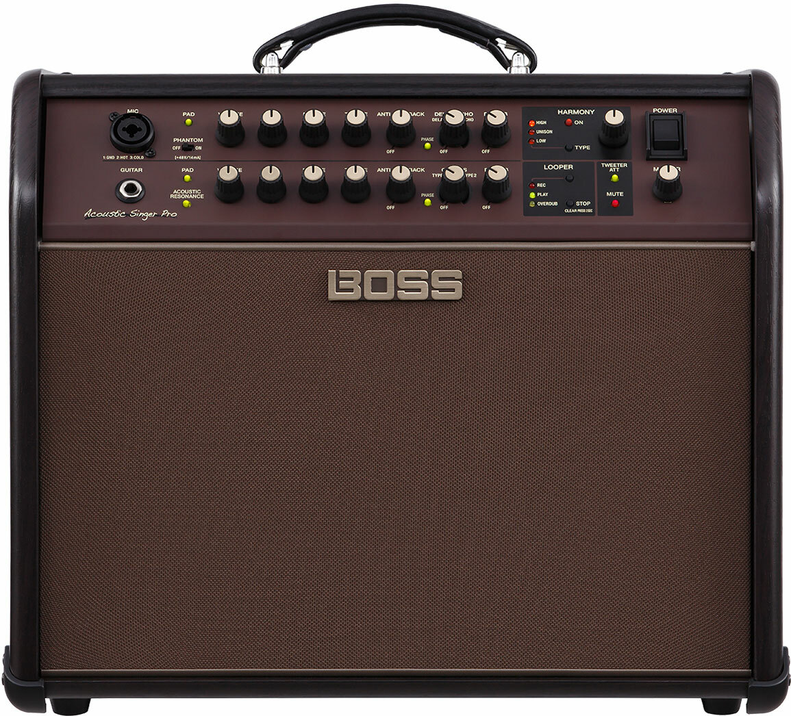 Boss Acoustic Singer Pro 120w 1x8 - Combo voor akoestische gitaar - Main picture