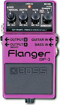 Boss Bf3 Flanger - Modulation/chorus/flanger/phaser en tremolo effect pedaal - Main picture