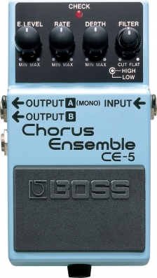 Boss Ce5 Chorus Ensemble - Modulation/chorus/flanger/phaser en tremolo effect pedaal - Main picture