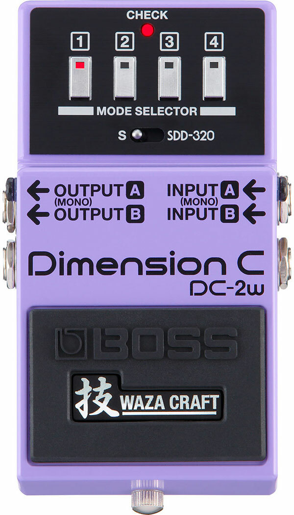 Boss Dc-2w Dimension C - Modulation/chorus/flanger/phaser en tremolo effect pedaal - Main picture
