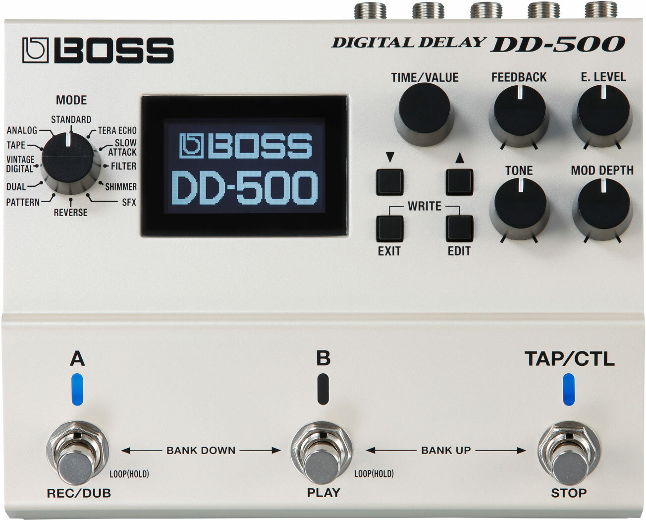 Boss Dd-500 Digital Delay - Reverb/delay/echo effect pedaal - Main picture