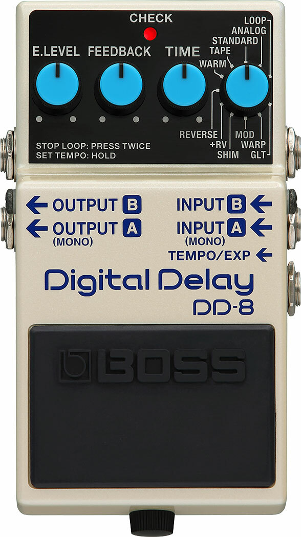 Boss Dd-8 Digital Delay - Reverb/delay/echo effect pedaal - Main picture
