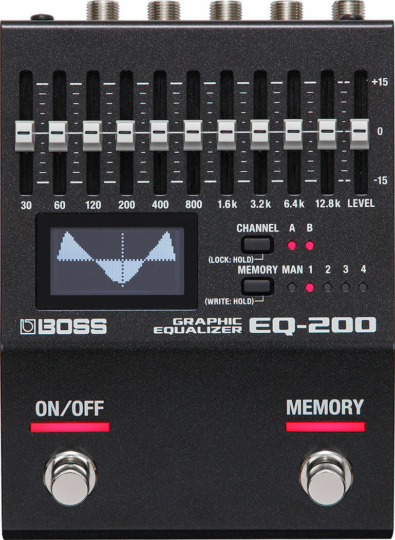 Boss Eq-200 Graphic Equalizer - EQ en enhancer effect pedaal - Main picture
