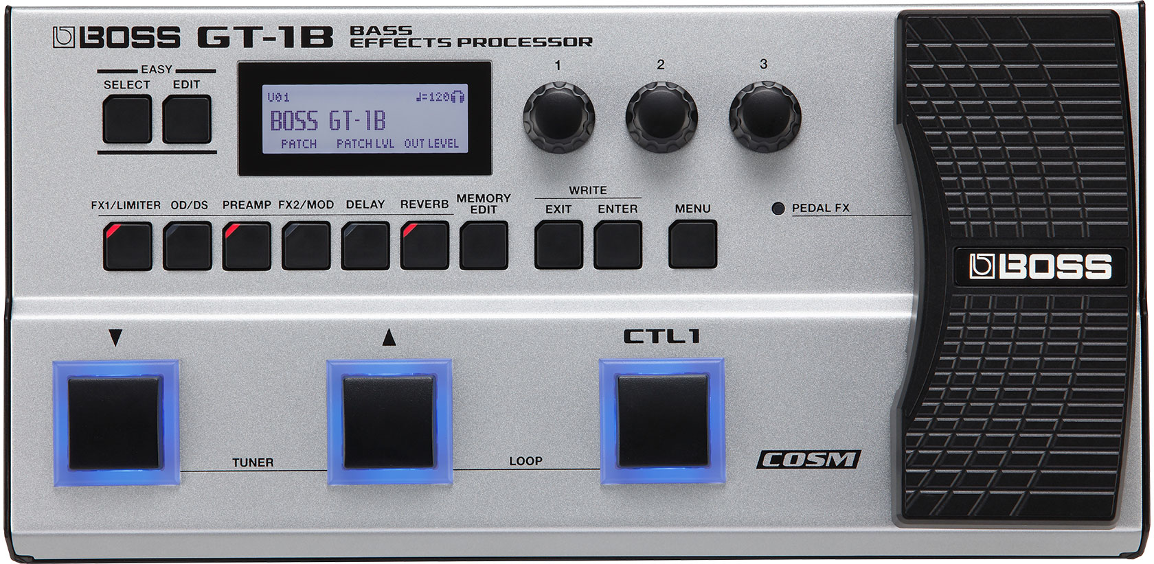 Boss Gt-1b Bass Effects Processor - Multi-effecten pedaal voor bas - Main picture