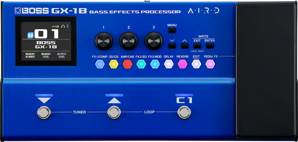 Boss Gx-1b Bass Effects Processor - Multi-effecten pedaal voor bas - Main picture