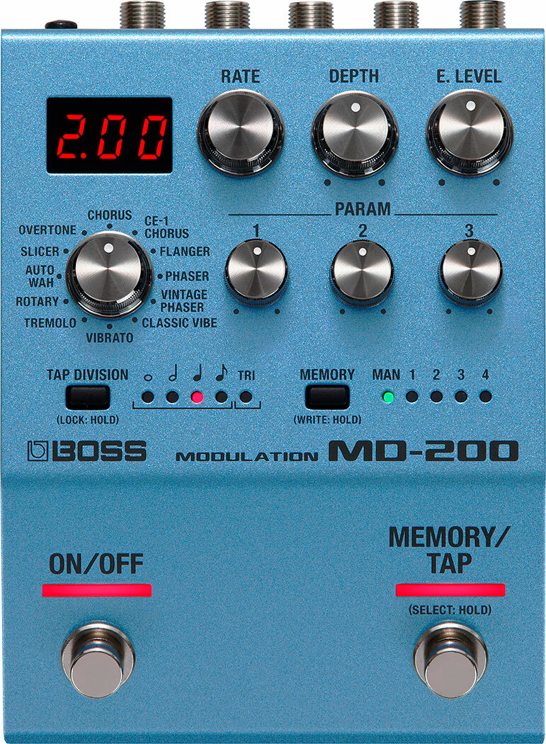 Boss Md-200 Modulation - Modulation/chorus/flanger/phaser en tremolo effect pedaal - Main picture