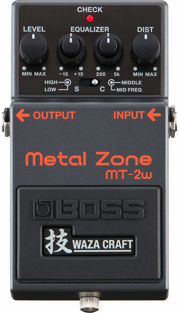 Boss Mt-2w Metal Zone - Overdrive/Distortion/fuzz effectpedaal - Main picture