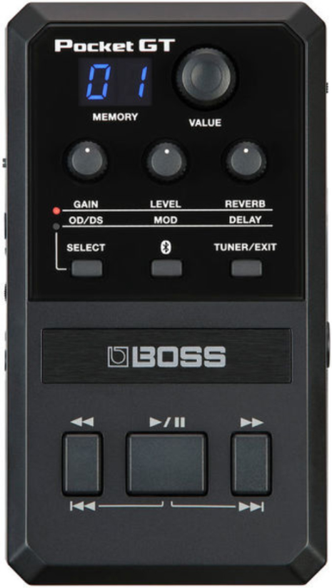 Boss Pocket Gt - Simulatie van gitaarversterkermodellering - Main picture