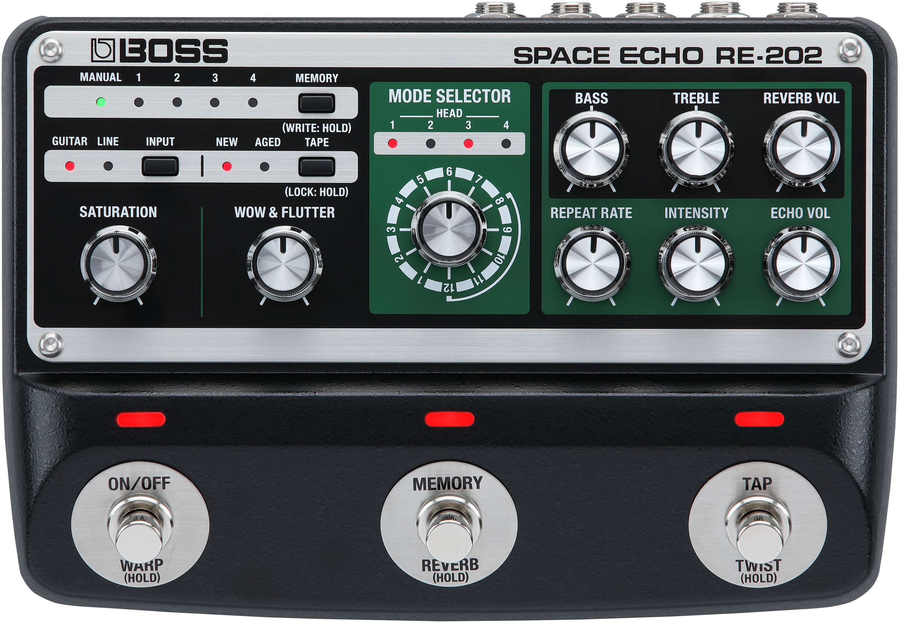 Boss Re-202 Space Echo - Reverb/delay/echo effect pedaal - Main picture