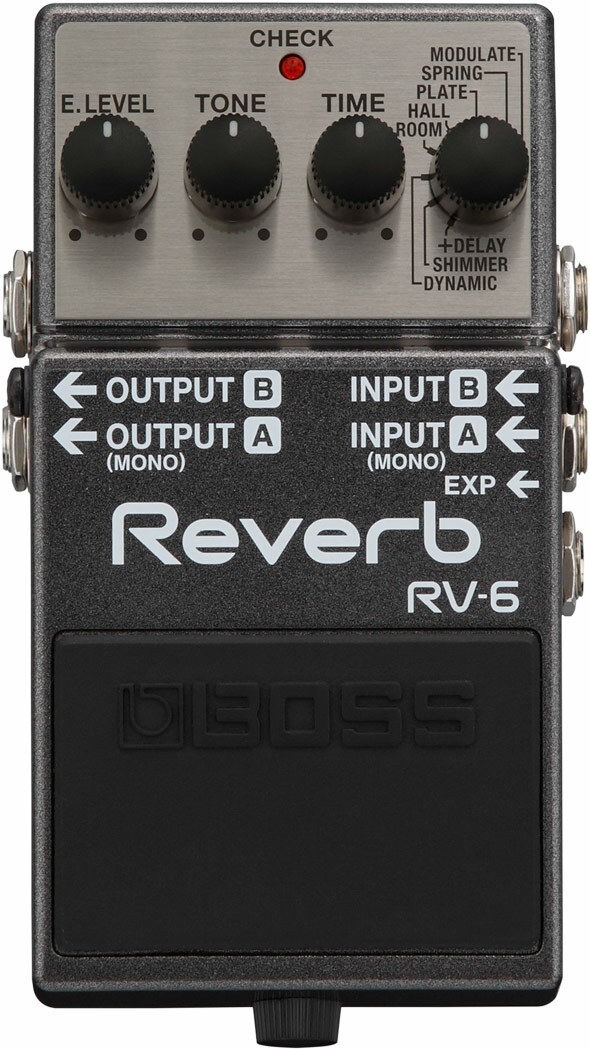 Boss Rv-6 Reverb - Reverb/delay/echo effect pedaal - Main picture
