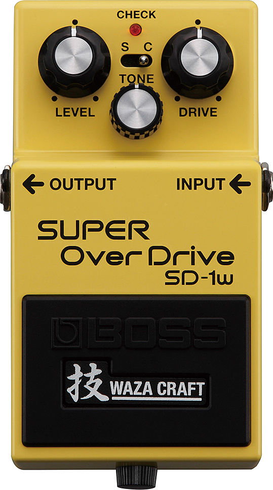 Boss Sd-1w Super Overdrive Waza Craft - Overdrive/Distortion/fuzz effectpedaal - Main picture