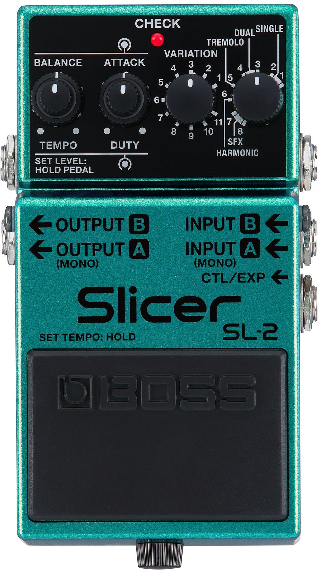 Modulation/chorus/flanger/phaser en tremolo effect pedaal Boss SL-2 Slicer