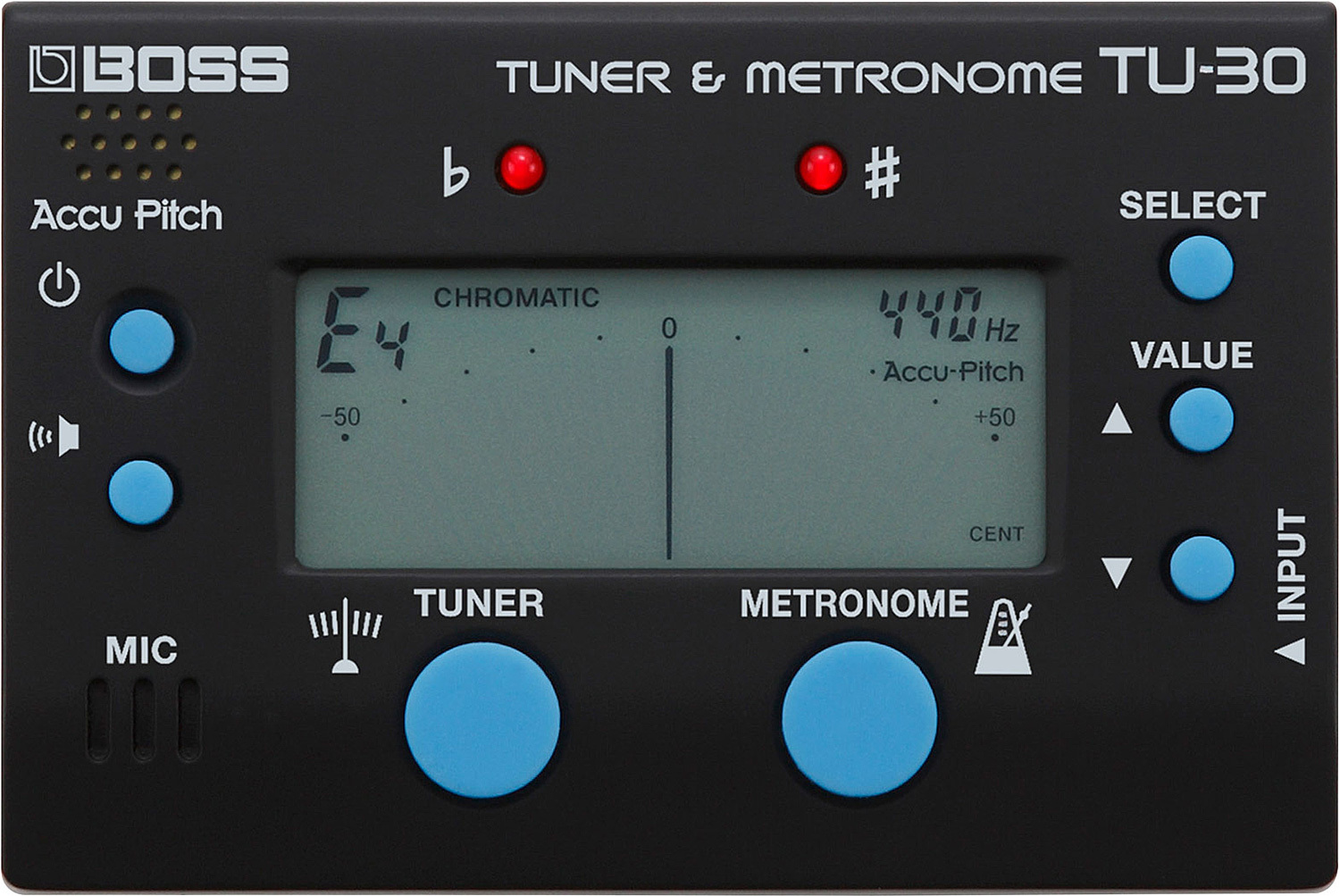 Boss Tu-30 Tuner & Metronome 2016 - Gitaarstemmer - Main picture