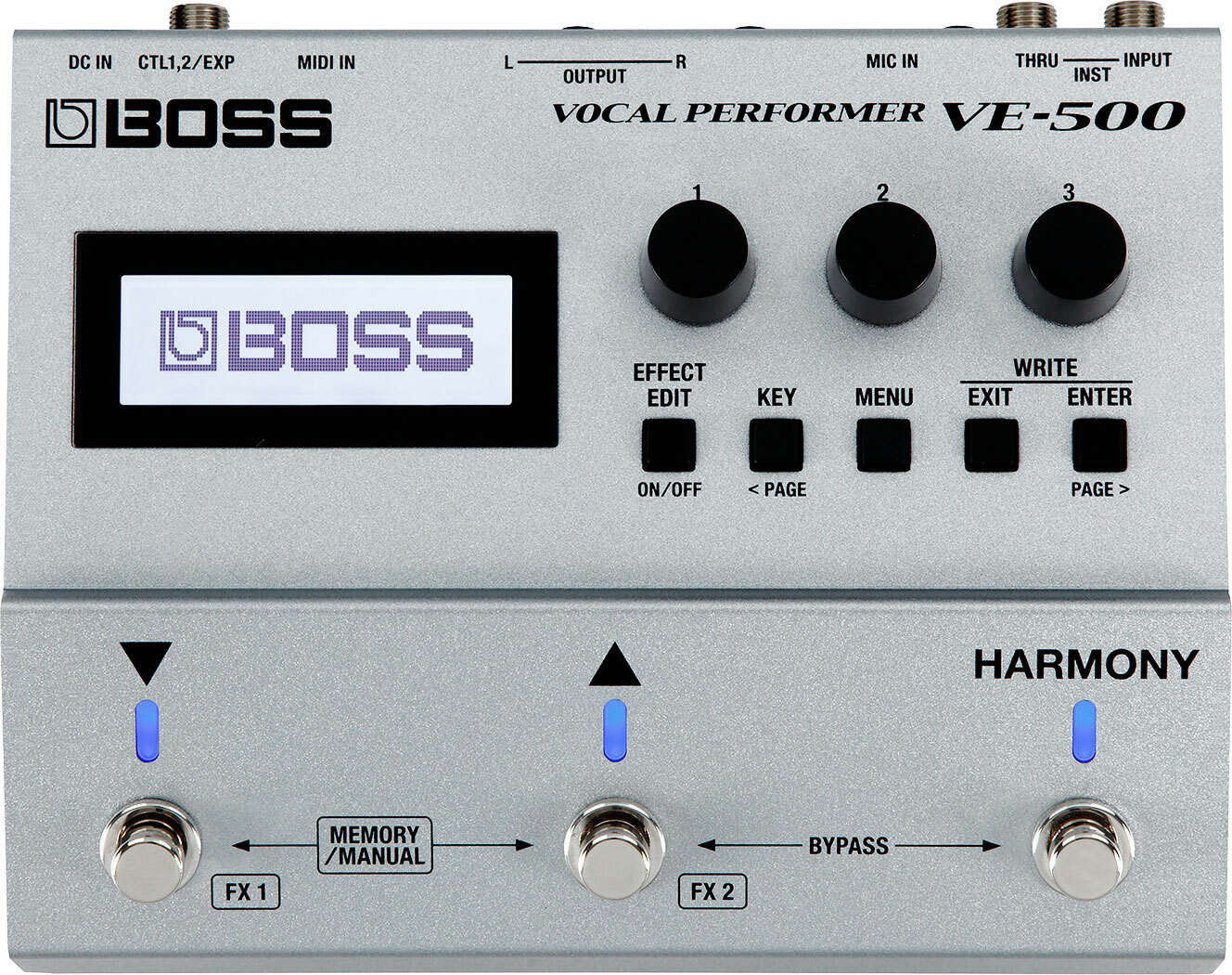 Boss Ve-500 Vocal Performer - Multieffecten Pedaal voor Electrische Gitaar - Main picture