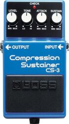 Compressor/sustain/noise gate effect pedaal Boss CS-3 Compression Sustainer