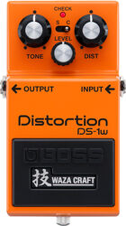 Overdrive/distortion/fuzz effectpedaal Boss DS-1W Waza Craft