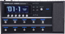 Simulatie van gitaarversterkermodellering Boss GT-1000 Guitar Effects Processor