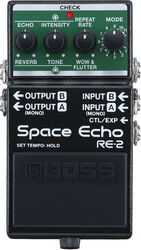 Reverb/delay/echo effect pedaal Boss RE-2 Space Echo