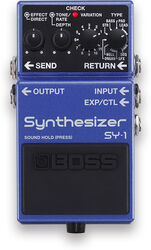 Modulation/chorus/flanger/phaser en tremolo effect pedaal Boss SY-1 Synthesizer