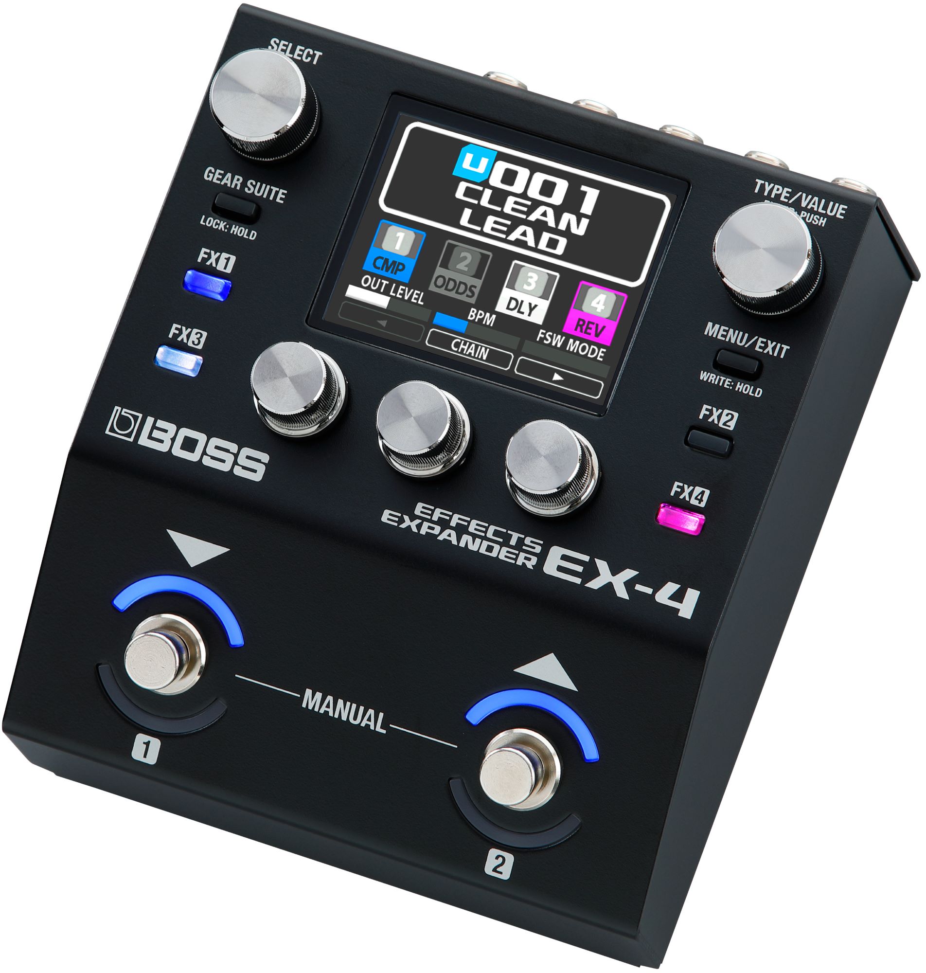 Boss Ex-4 Effects Expander - Multieffecten Pedaal voor Electrische Gitaar - Variation 1